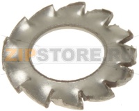 TOOTHED WASHER EXT.ø 5x10x0.6 mm -200PCS
