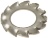 TOOTHED WASHER EXT.ø 5x10x0.6 mm -200PCS
