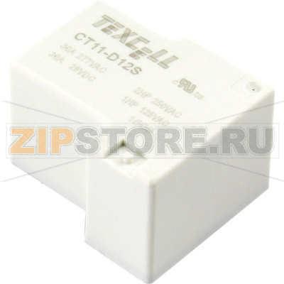 Реле электромагнитное 12 В/DC, 40 А, 1 шт Texcell CT11-D12S 