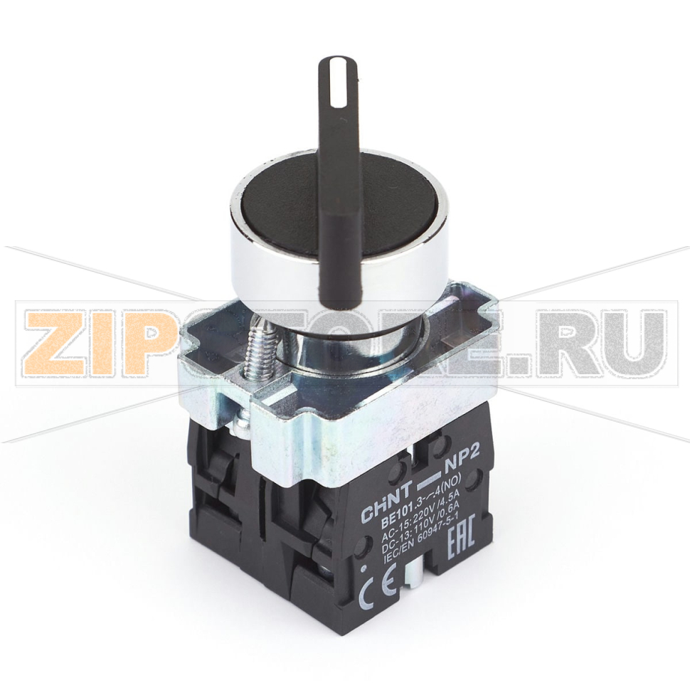 Переключатель, 2 положения, 1НО+1НЗ, IP40 Chint NP2-BJ45 