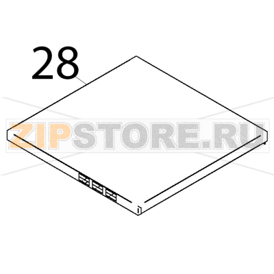 Tetto Teikos TS983 Tetto Teikos TS983Запчасть на деталировке под номером: 28