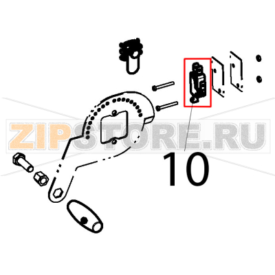 Microinterruttore Tecnoinox FR48FE7 Microinterruttore Tecnoinox FR48FE7Запчасть на деталировке под номером: 10