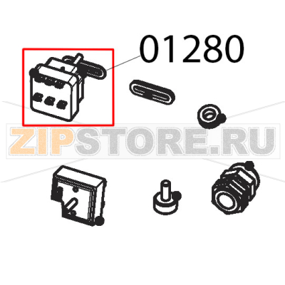 Termostato di massima Tecnoinox PP70E7 Termostato di massima Tecnoinox PP70E7Запчасть на деталировке под номером: 01280