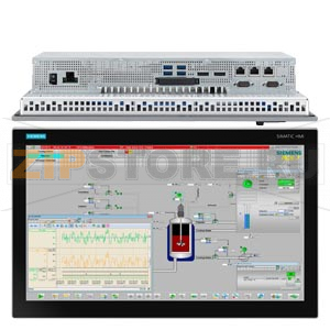 SIMATIC PCS 7,  рабочая станция-клиент OS Client на основе IPC477E (HDD); сенсорный дисплей 22&quot; (1920x1080), USB спереди, Core i5-6442EQ; 4 ГБ DDR4 2400SDRAM, SODIMM; 320 ГБ HDD SATA; 3x Гбит Ethernet (IE/PN) (встроен) ; 4 X USB V3.0 (высокий ток); питани 