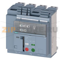 fixed-mounted molded case circuit breaker frame 1600; with RTC and 4AUX trip alarm switch S24; Icu "M" Icu=55kA @ 415V, 4-pole, right ETU350, LSI, In=800A rotary coding switch Ir=320...800A Isd=1...10xIn, Ii=1.5...15xIn N conductor protec. adjustable OFF,
