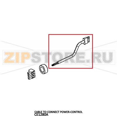 Cable to connect power-control Unox XVC 105E Cable to connect power-control Unox XVC 105EЗапчасть на деталировке под номером: 8Название запчасти на английском языке: Cable to connect power-control Unox XVC 105E