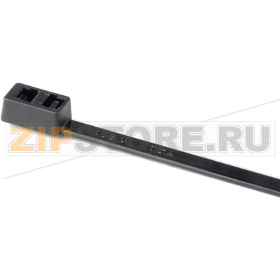 Стяжки кабельные 210 мм, черные, 100 шт HellermannTyton T50RDH-PA66-BK 