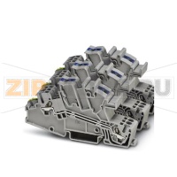 Монтажные многоярусные клеммы Phoenix Contact DTI 2,5-1PE/3L/1N