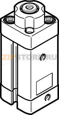 Пневмоцилиндр стопорный Festo DFSP-16-15-DF-PA 