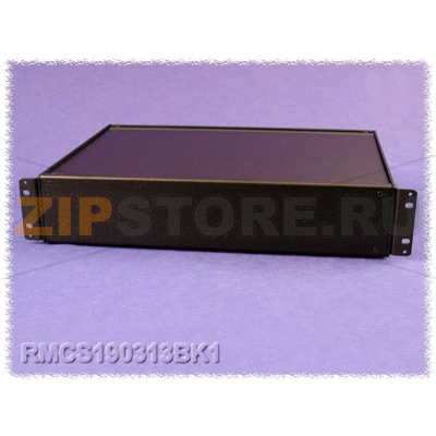 Корпус алюминиевый 432x330x21 мм, черный, 1 шт Hammond RMCS190113BK1 