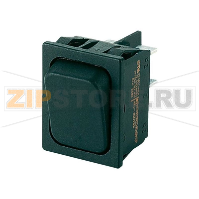 Переключатель клавишный 250 В/AC, 10 А, 2 x вкл/вкл, 1 шт Marquardt 1834.3302 
