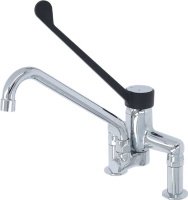 ОДНОРЫЧАЖНЫЙ СМЕСИТЕЛЬ НА ДВА ОТВЕРСТИЯ HEBEL LANG