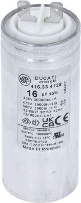 CAPACITOR 16µF 