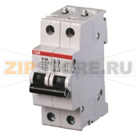 Выключатель автоматический двухполюсный, M202 16A ABB 2CDA282799R0161