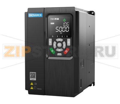 Преобразователь частоты 200-240 В, 9.6 А, 2.2 кВт, STO, 1 фаза, IP20 Inovance MD520-2S2.2BS-INT 