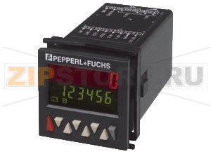 Счётчик импульсов Timer, Counter, Tachometer KC-LCDC-48-6T-230VAC Pepperl+Fuchs Описание оборудованияLCD batch controller with 6 optocoupler outputs and 90 ... 260 VAC supply voltage