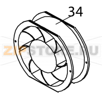 Fan 230V AC 1N 36kW Fagor LA-25 TP2 E