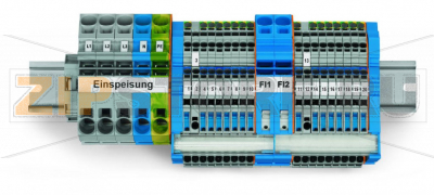 Основная распределительная панель TOPJOB® S FI Wago 821-122 