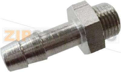 HOSE-END FITTING 1/8 ø 7 mm 