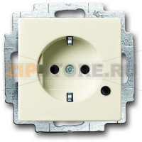 Розетка 16 А, LED, слоновая кость ABB 2333.39