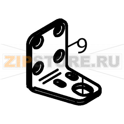 Lower folder hinge Fagor VPE-101 Lower folder hinge Fagor VPE-101Запчасть на деталировке под номером: 9Название запчасти Fagor на английском языке: Lower folder hinge VPE-101.