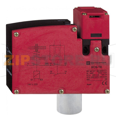 Реле предохраниетльное 300 В, 6 А, НЗ, НО, 2 полюса, IP67 Schneider Electric XCSTE5313 