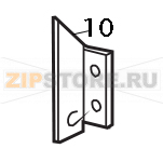 Cerniera porta D18/G25 Elettrobar Fast 160 D Cerniera porta D18/G25 Elettrobar Fast 160 DЗапчасть на деталировке под номером: 10