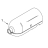 Gearcase Motor Housing Pear KitchenAid 5KSM150PSE