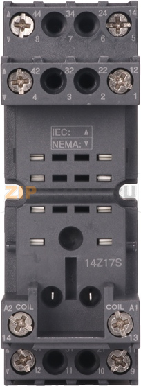 Розетка для 2 контактных реле RKE RKF, 12A Shenler SKB08-E 