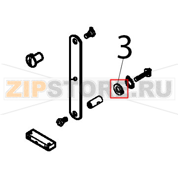 Washer Silanos E1000 Washer Silanos E1000Запчасть на деталировке под номером: 3