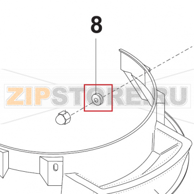 Threaded Plate Bear Varimixer RN20 VL-2                                                                                    Threaded Plate Bear Varimixer RN20 VL-2Запчасть на сборочном чертеже под номером: 8Название запчасти на датском&nbsp;языке: Threaded Plate Bear Varimixer RN20 VL-2