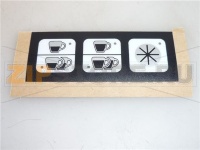 MEMBRANA PULSANTIERA SERIGRAFATA ADESIVA