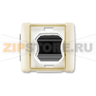 TECO Frame 1-gang, Element ivory, for electrical installation devices IP44 