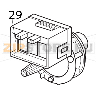 Pompa di scarico Elettrobar Fast 161 DP Pompa di scarico Elettrobar Fast 161 DPЗапчасть на деталировке под номером: 29