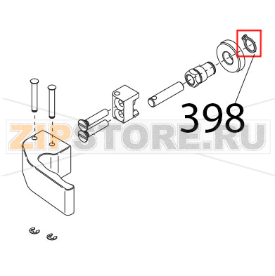Anelli arresto DIN471, D08E Sirman Anniversario 300 Anelli arresto DIN471, D08E Sirman Anniversario 300Запчасть на деталировке под номером: 398