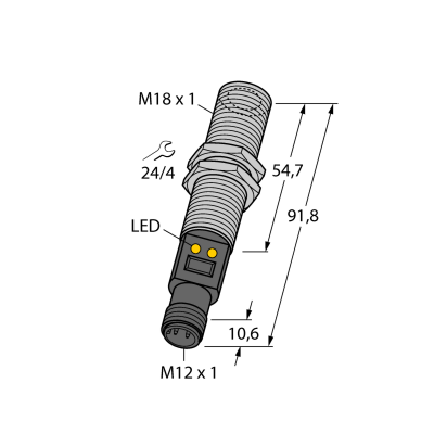 Датчик температуры Turck M18TUP6EQ 