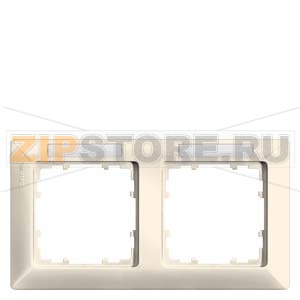 DELTA LINE ЭЛЕКТРИЧЕСКИЙ БЕЛЫЙ РАМКА 2-МЕСТНАЯ 151X80MM ГОРИЗОНТАЛЬНАЯ С ПОЛЕМ ДЛЯ НАДПИСИ Siemens 5TG2582-1 