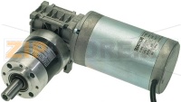 РЕДУКТОР ДВИГАТЕЛЯ 24V 800RPM+P62D 1/320