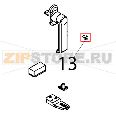 Paracolpi porta Angelo Po BX61E Paracolpi porta Angelo Po BX61EЗапчасть на деталировке под номером: 13