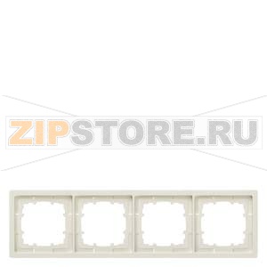 DELTA STYLE ТИТАНОВО-БЕЛЫЙ РАМКА 4-МЕСТНАЯ 295X82MM Siemens 5TG1324 