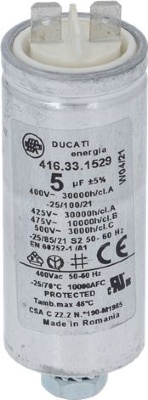 CAPACITOR KIT 5µF 450V 