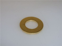 RONDELLA PIANA IN OTTONE 19,5x10,5x2 mm