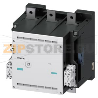 КОНТАКТОР ТИПОРАЗМЕР 14, 3-ПОЛЮСА AC-3, 335КВТ, 400/380V (690V) ДОПОЛНИТЕЛЬНЫЕ КОНТАКТЫ 44 (4НO+4НЗ) УПРАВЛЕНИЕ ПЕРЕМЕННЫМ ТОКОМ AC 200 ДO 240V 50/60ГЦ Siemens 3TF6844-0CM7