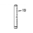 Shaft, vertical center KitchenAid 5K5SS