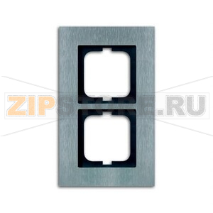 Рамка двухместная, сталь ABB 6505.90 