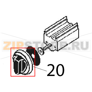 Knob water load Angelo Po 04WCP1EM Knob water load Angelo Po 04WCP1EMЗапчасть на деталировке под номером: 20