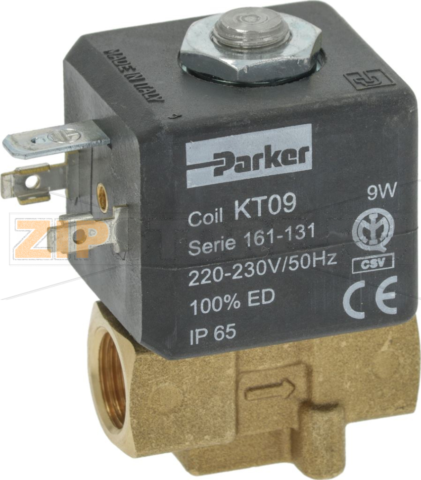 2-Х ХОДОВОЙ ЭЛЕКТРОМАГНИТНЫЙ КЛАПАН PARKER 230В 50ГЦ 