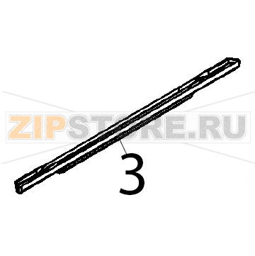 Tray Angelo Po BX101E Tray Angelo Po BX101EЗапчасть на деталировке под номером: 3