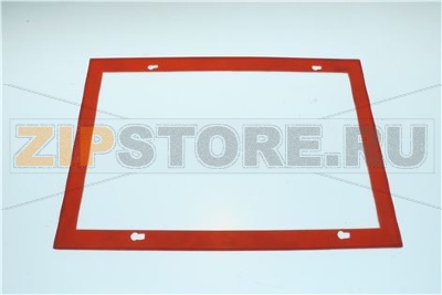 CADRE EN CAOUTCHOUC ROUGE 