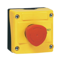 Кнопка аварийной остановки в корпусе 240 В/AC, 2.5 А, IP66, 1 шт Baco LBX10410